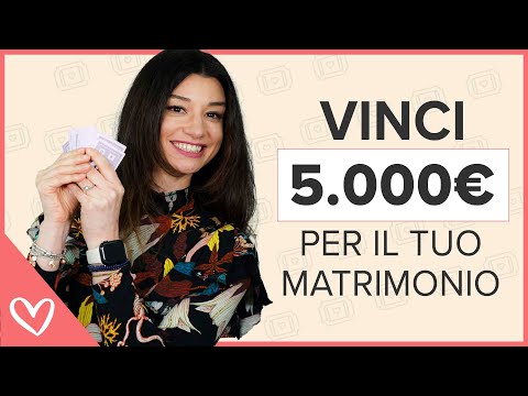 Come vincere 5.000 euro con Matrimonio.com 💰