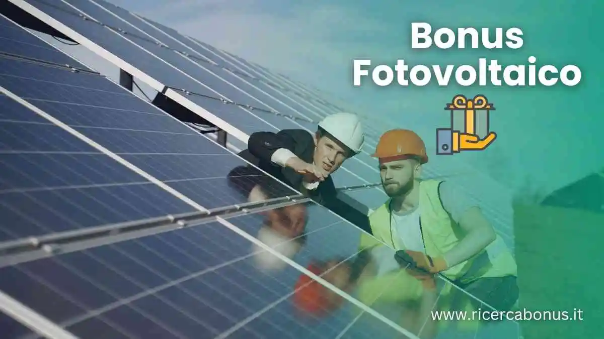 Bonus Fotovoltaico 2024 chi ne ha diritto
